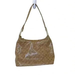 Stuart Weitzman soft leather shoulder hobo purse